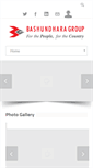 Mobile Screenshot of bashundharagroup.com